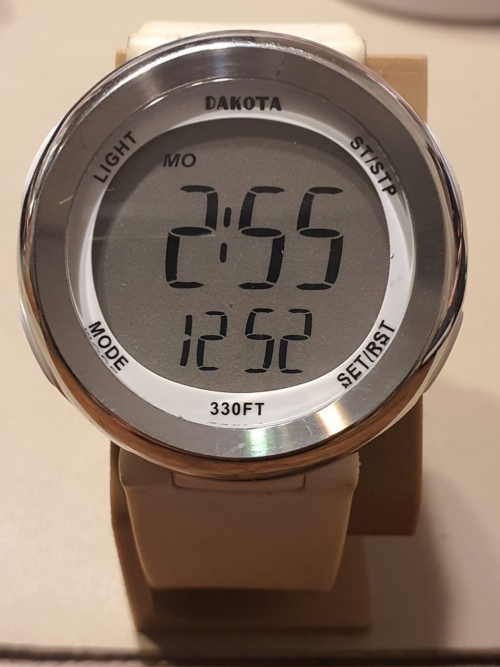🦋10/$20🦋 Dakota Silver/White Digital Alarm Chrono Women's Watch